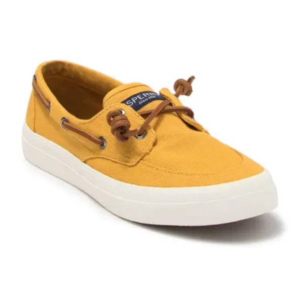 NEW Sperry Crest Boat Barrel Tie Lace Sneaker - Picture 6 of 10